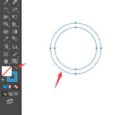 AI怎么画同心圆的方法介绍