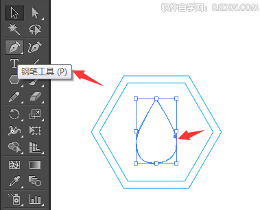 工作温度图标怎么用AI设计