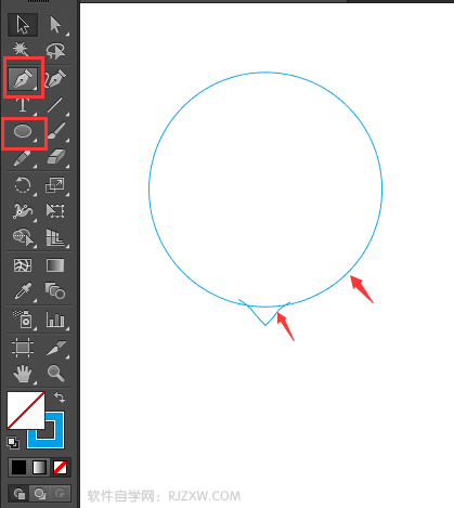 有我app图标怎么用AI软件画出来
