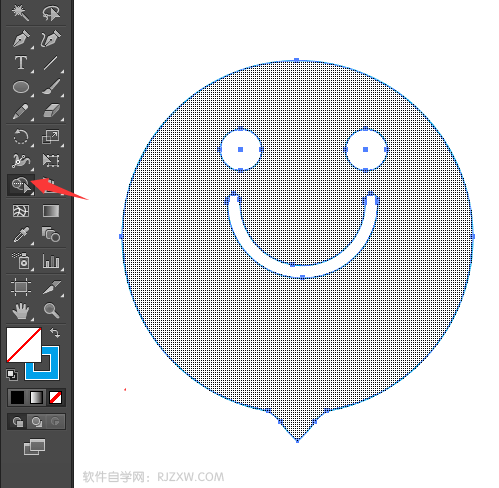 有我app图标怎么用AI软件画出来