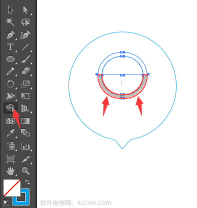 有我app图标怎么用AI软件画出来
