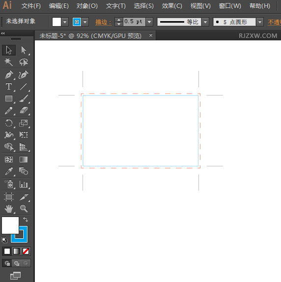 解答ai怎么新建名片模板
