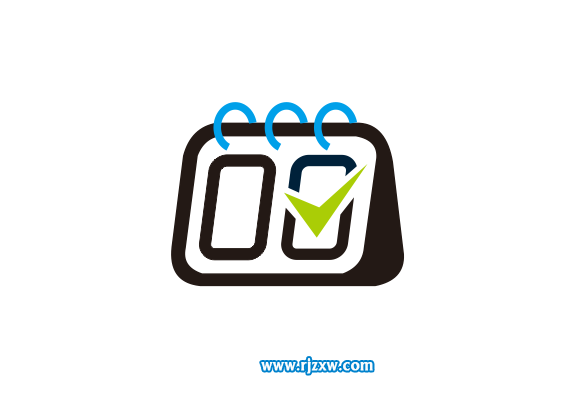 台历制作过程的小图标画法