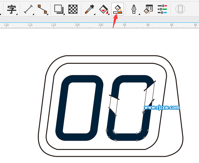 台历制作过程的小图标画法