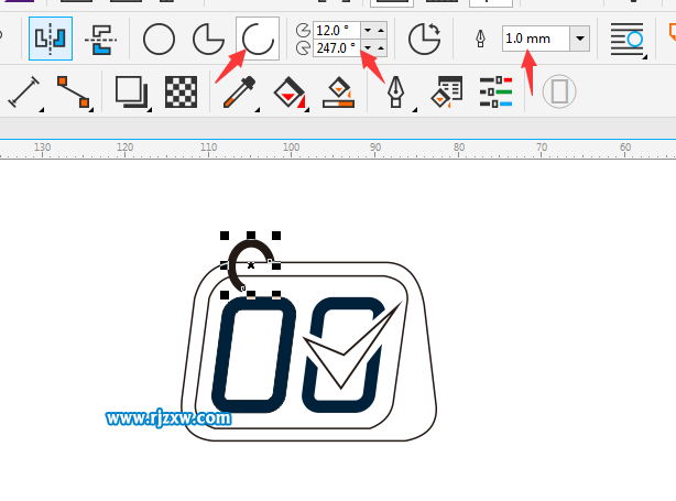 台历制作过程的小图标画法