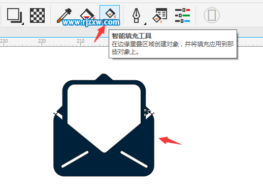 企业邮箱图标怎么画出来