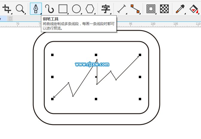会议投影设备图标怎么绘出来