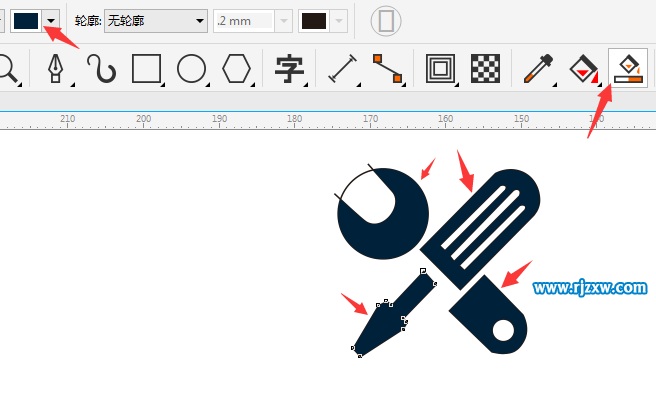 手机维修图标怎么画出来