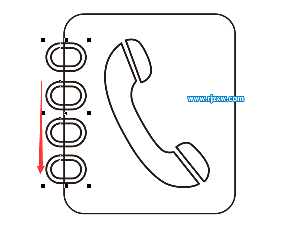 通讯软件图标怎么画出来