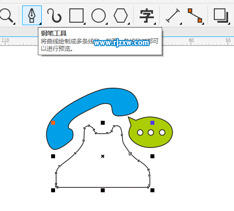 台式电话图标怎么设计