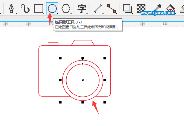 相机图标怎么设计出来