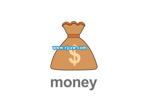 CDRX8制作钱袋标志的方法