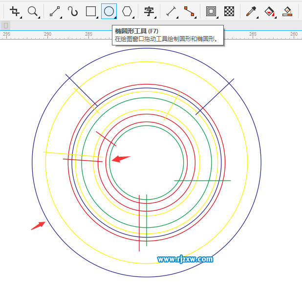 CDRX8制作360度旋转标志的方法