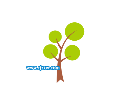 绘制一个简单的创意环保图形