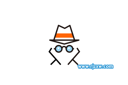 人物戴帽子的卡通图形制作