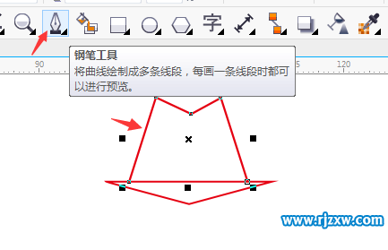 人物戴帽子的卡通图形制作