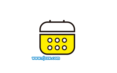 卡通电饭煲图标CDR制作