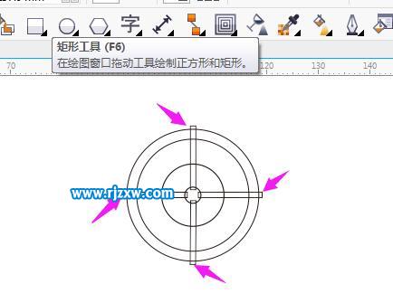CDR怎么做雷达图标的实例教程