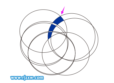 CDR怎么画旋转花纹