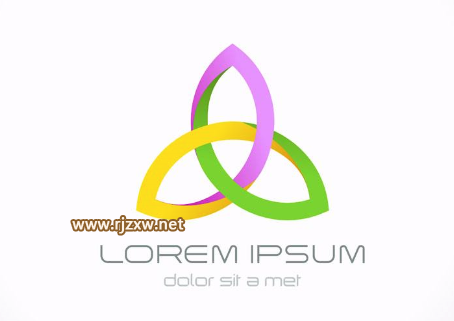 coreldraw智能填充工具制作图标