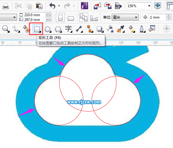 CorelDRAW把cloudtank商标图片变成矢量图