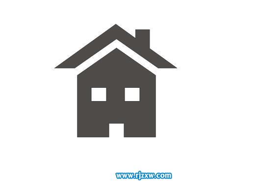 CDR绘制房子图标实例教程