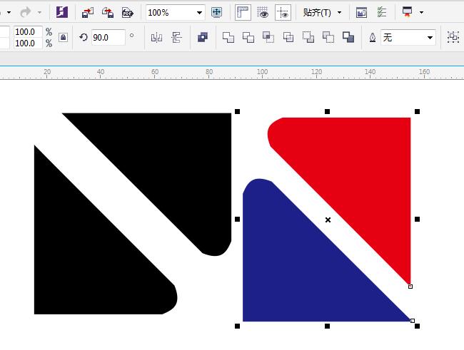 CoreldrawX7圆角怎么变直角