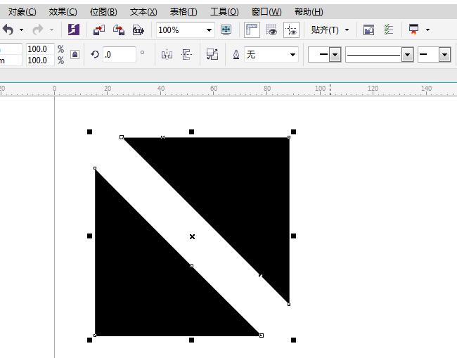CoreldrawX7圆角怎么变直角