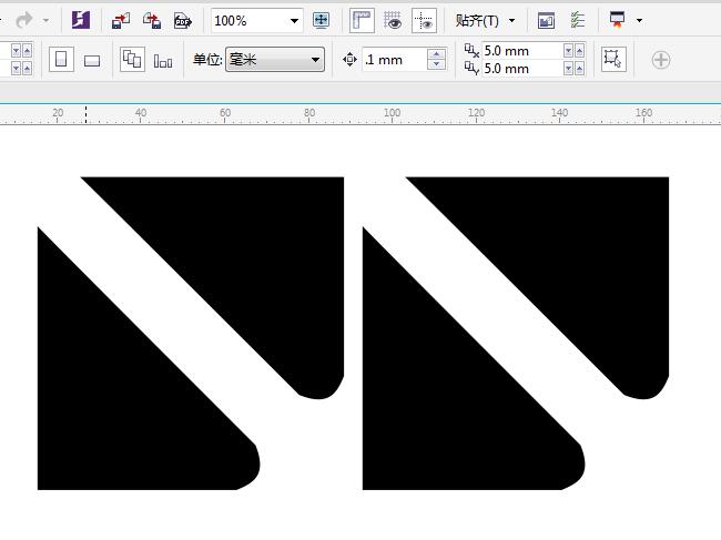 CoreldrawX7圆角怎么变直角