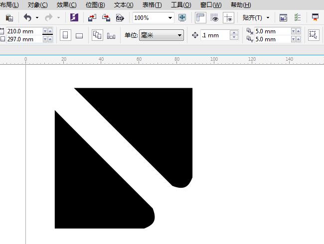 CoreldrawX7圆角怎么变直角