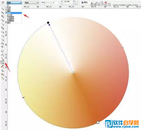 012.CorelDraw绘制梅花图讲解