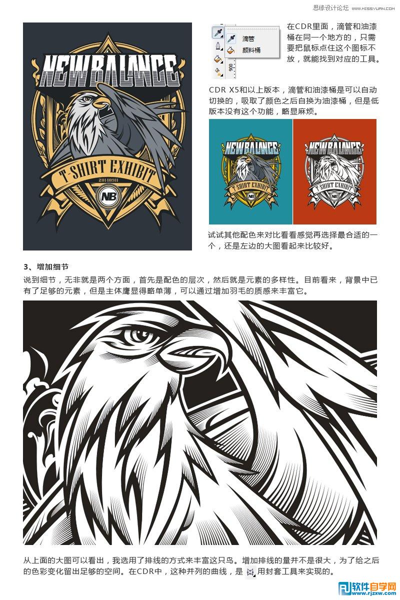 01.怎么绘制鹰的标志讲解