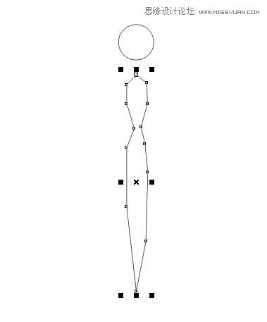 绘制蝴蝶花纹图案