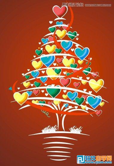 设计时尚的圣诞节贺卡