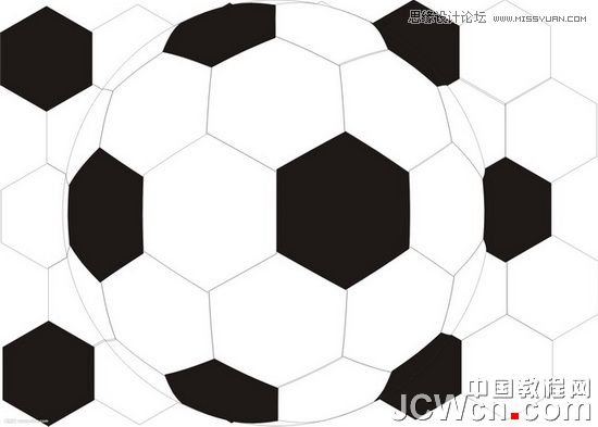 巧用鱼眼工具设计一个足球