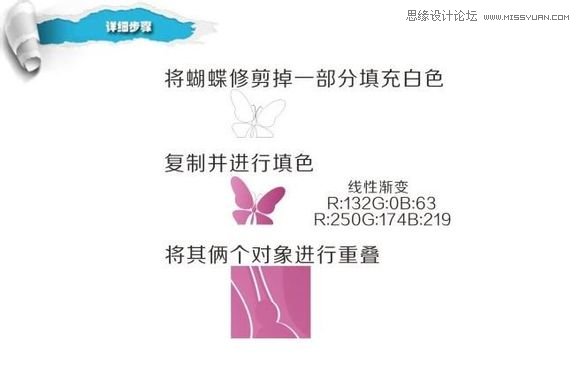 用CorelDraw设计漂亮蝴蝶卡片