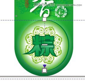 CorelDRAW X5设计道旗风格的海报教程