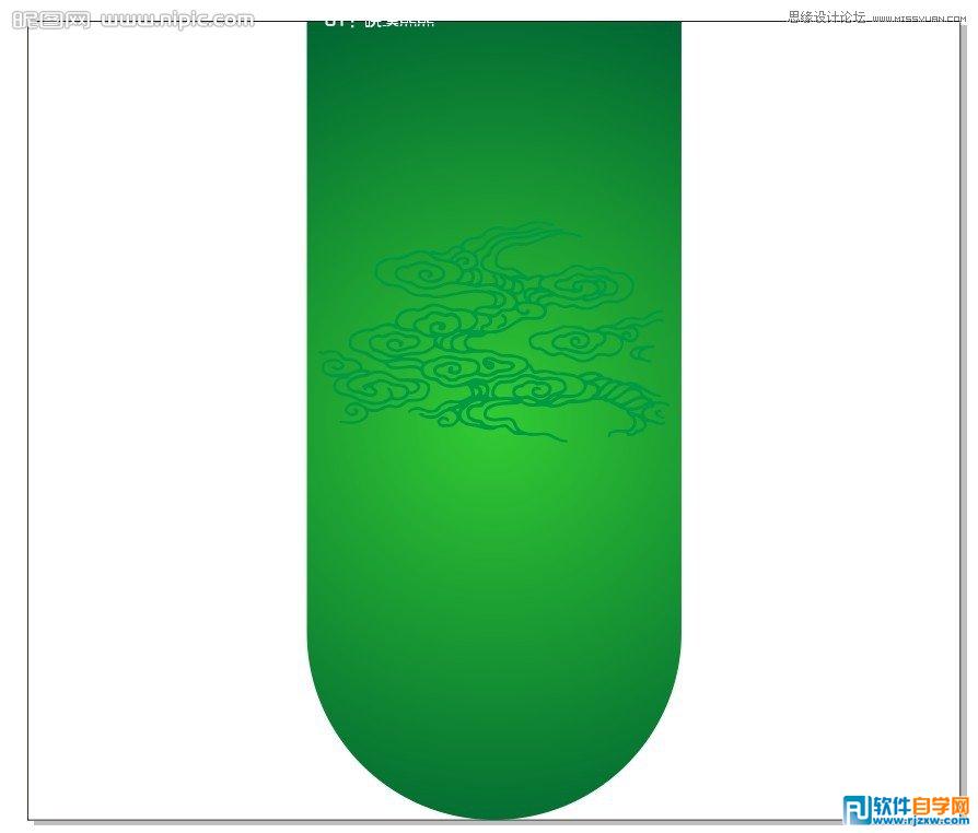 CorelDRAW X5设计道旗风格的海报教程