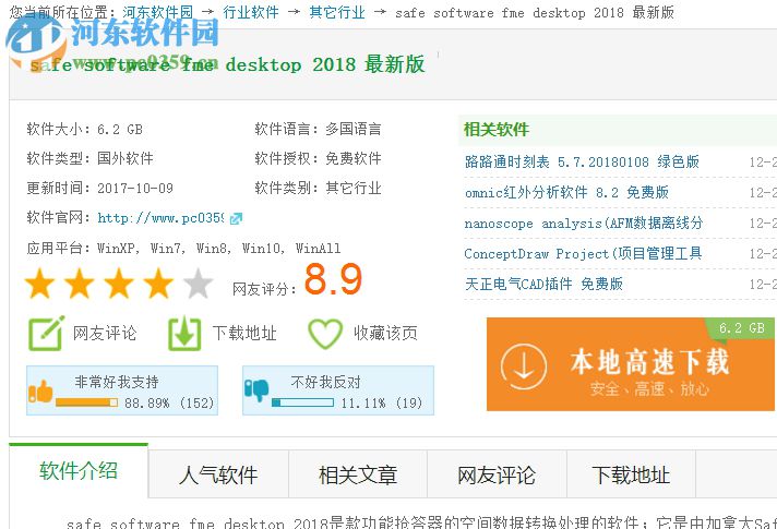 FME2018安装破解教程