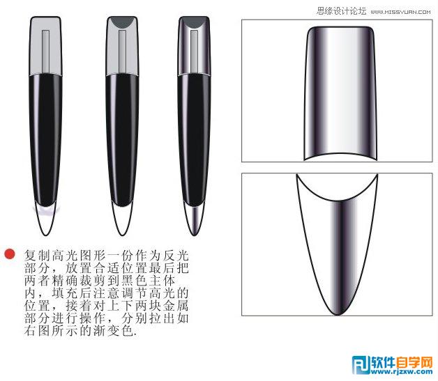 Coreldraw X7设计质感效果的立体感U盘