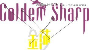 详细Coreldraw X7讲解设计金莎酒吧标志