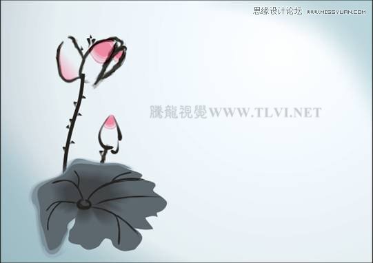 CorelDRAW X7绘制中国风国画