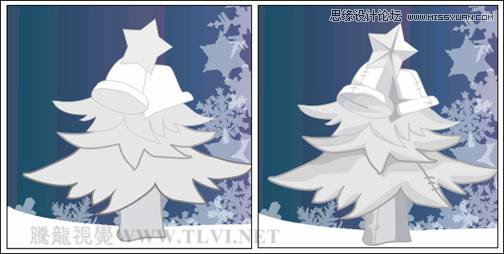 CorelDRAWX7制作圣诞快乐艺术字