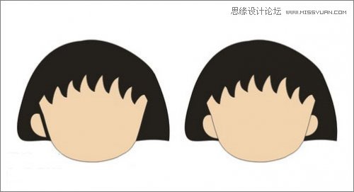 用CoreldrawX7设计樱桃小丸子插画