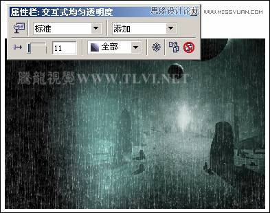 CorelDRAWX7设计恐怖场景