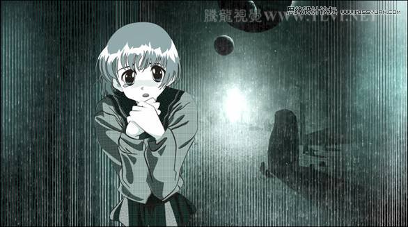 CorelDRAWX7设计恐怖场景