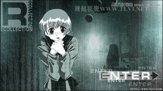 CorelDRAWX7设计恐怖场景