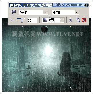 CorelDRAWX7设计恐怖场景