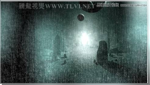 CorelDRAWX7设计恐怖场景