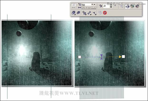 CorelDRAWX7设计恐怖场景